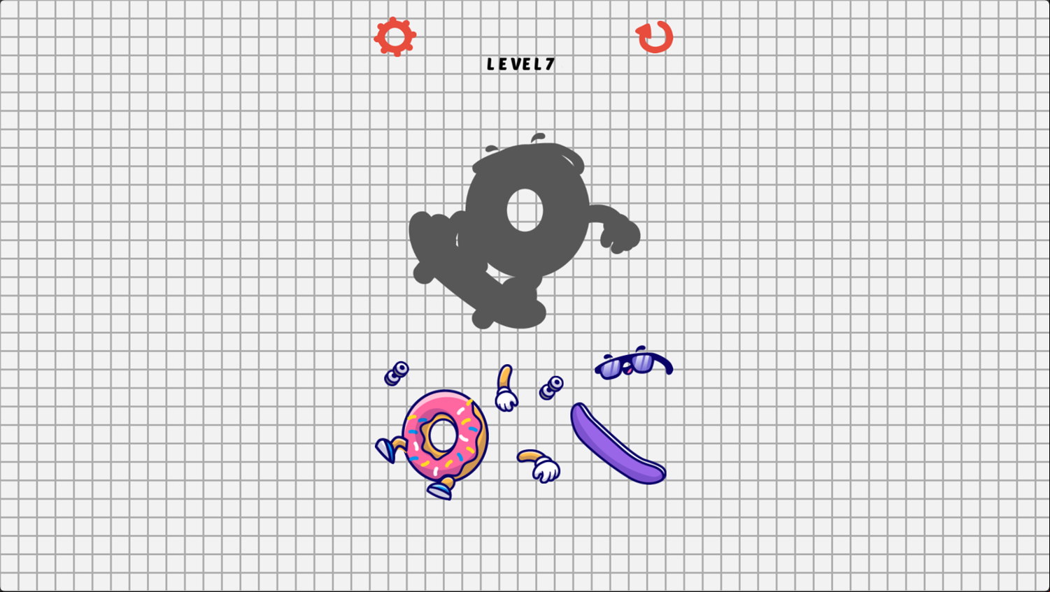 Connect Image Puzzle Game Next Level Screenshot.