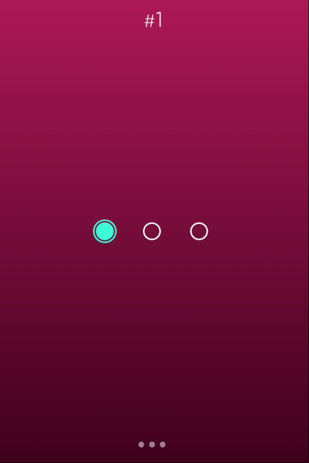 Connection Game Welcome Screenshot.