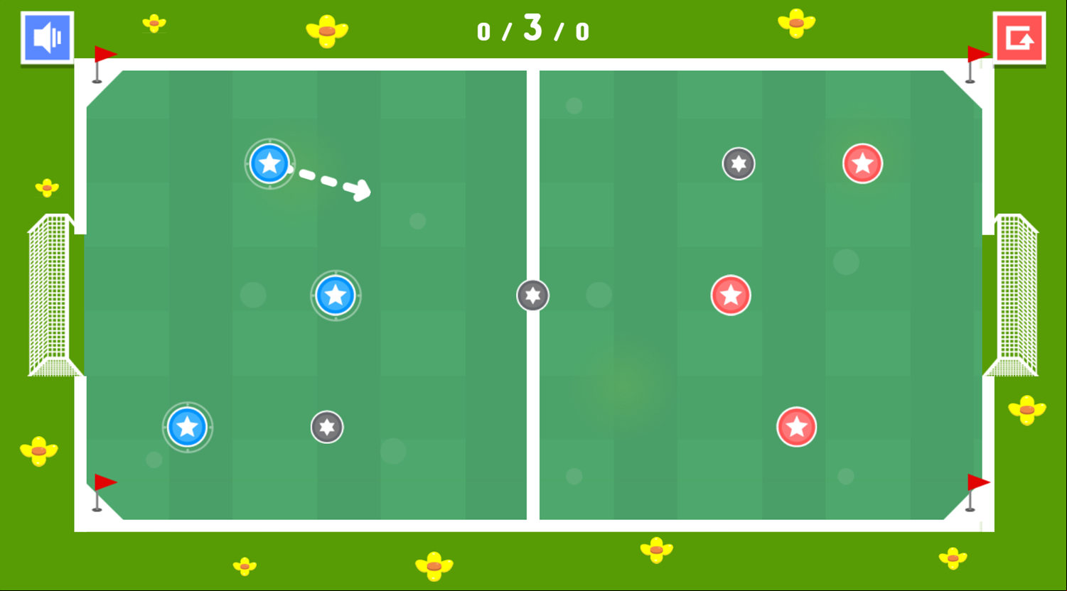 Correct Football Game Start Screenshot.
