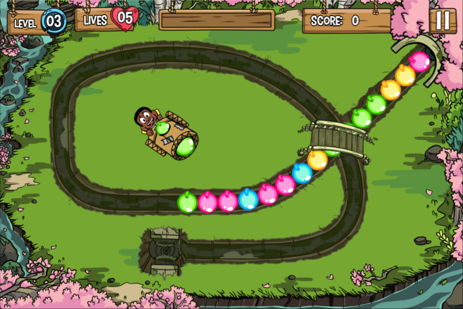 Craig of the Creek Defend the Sewers Game Screenshot.