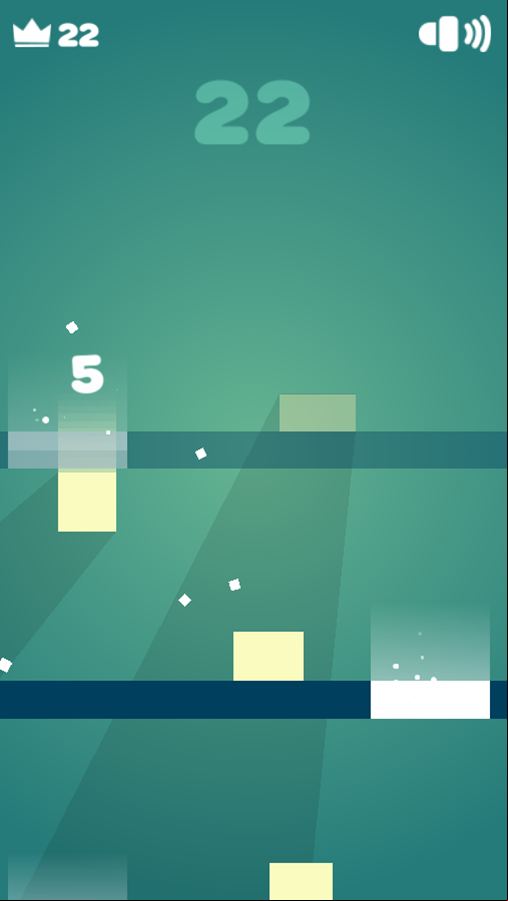 Cube Pusher Game Play Screenshot.