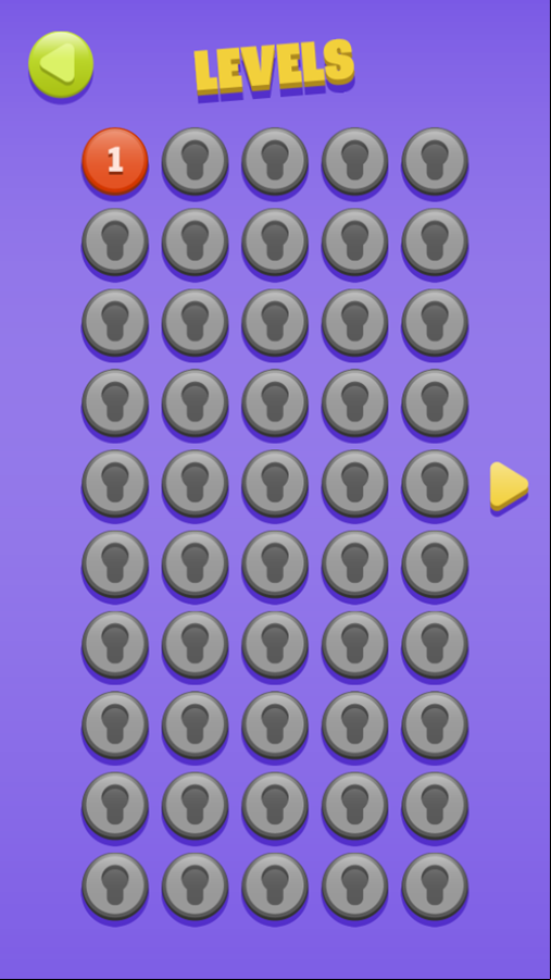 Cut for Cat 2 Game Levels Select Screenshot.