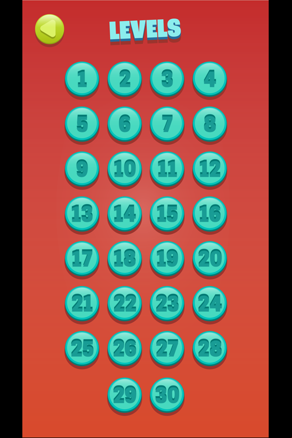 Cut for Cats Game Level Select Screenshot.