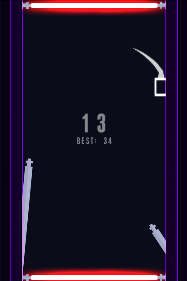 Danger Sides Game Lasers Screenshot.