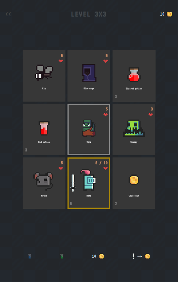 Dangerous Knight Game Play Screenshot.