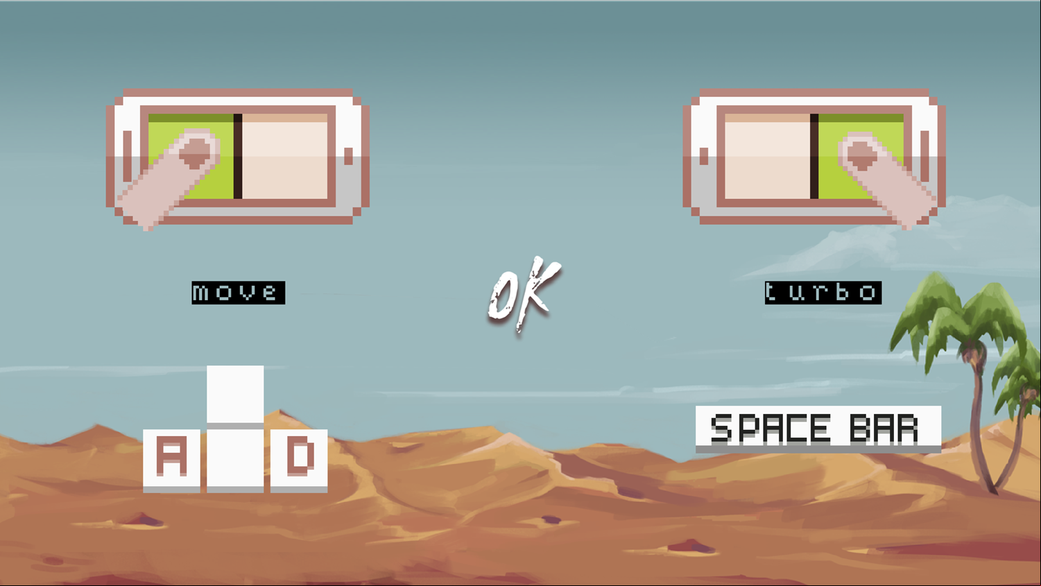Deep Worm Game Controls Screen Screenshot.