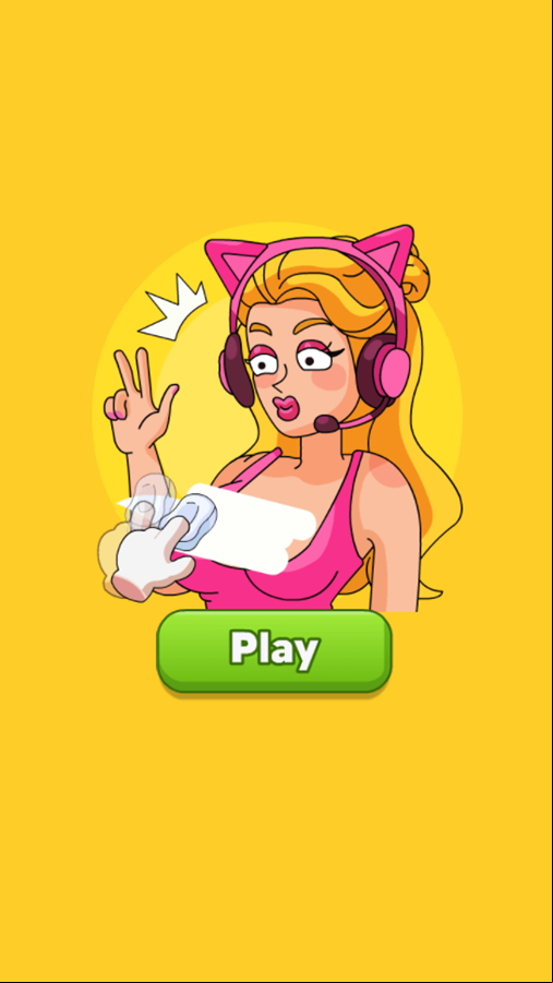 Delete Story Game Welcome Screen Screenshot.