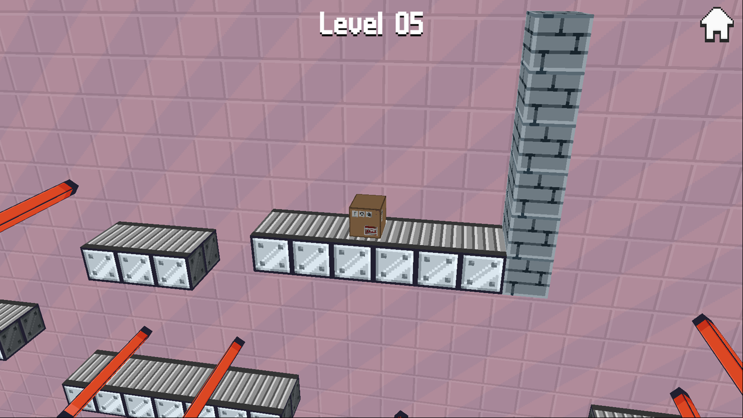 Delivery Dizzy Game Level Progress Screenshot.