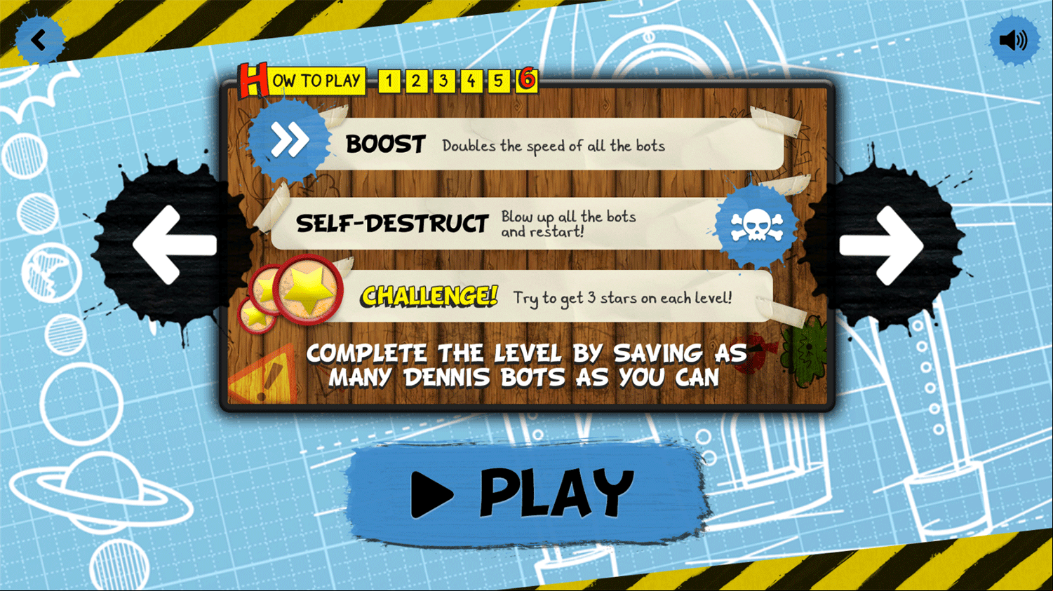 Dennis & Gnasher Clone Ranger Game Other Instruction Screenshot.