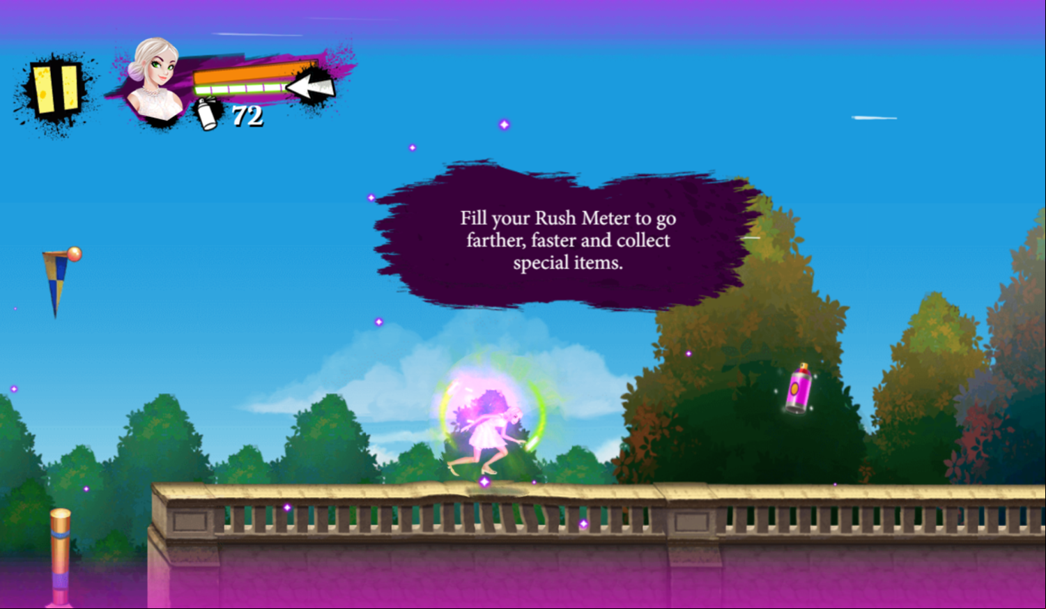 Descendants 2 Mal vs Uma Game Power Up Screenshot.