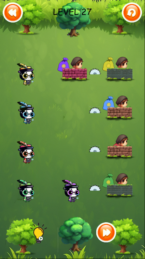 Detective and the Thief Game Level Progress Screenshot.