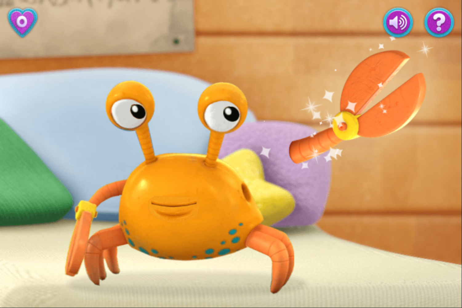 Doc McStuffins Doc's World Game Attach Hand Screenshot.