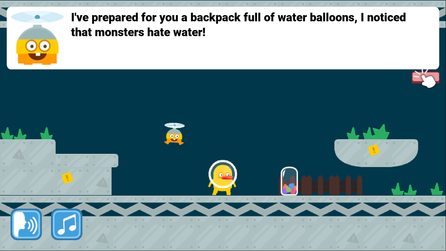 DocDuck Cells and Life Game Backpack Prepared Screenshot.