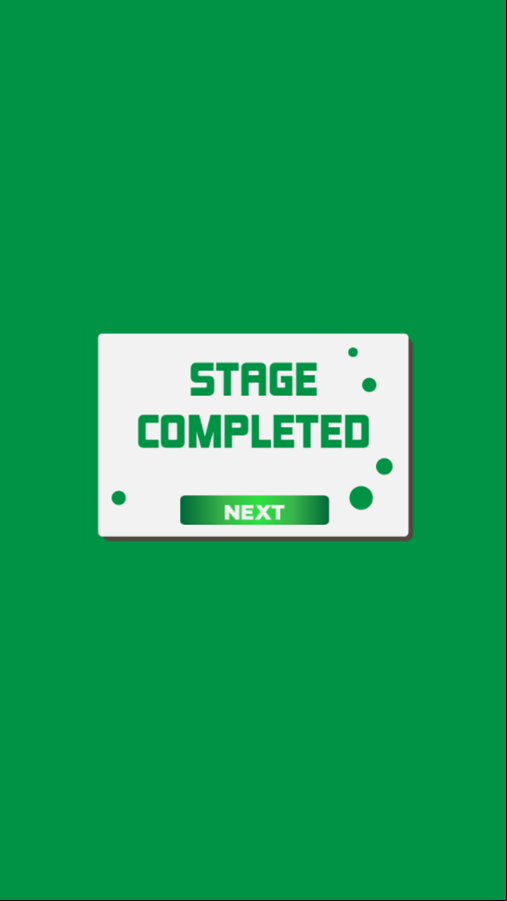 Dogs Puzzle Game Stage Completed Screenshot.