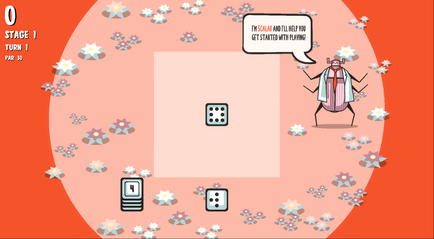 Domino With Cards Game Intro Screenshot.
