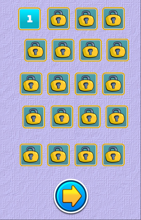 Draw Pixels Game Level Select Screenshot.