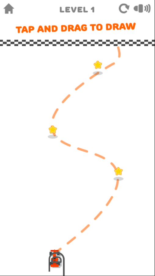 Draw Racing Game How to Play Screen Screenshot.