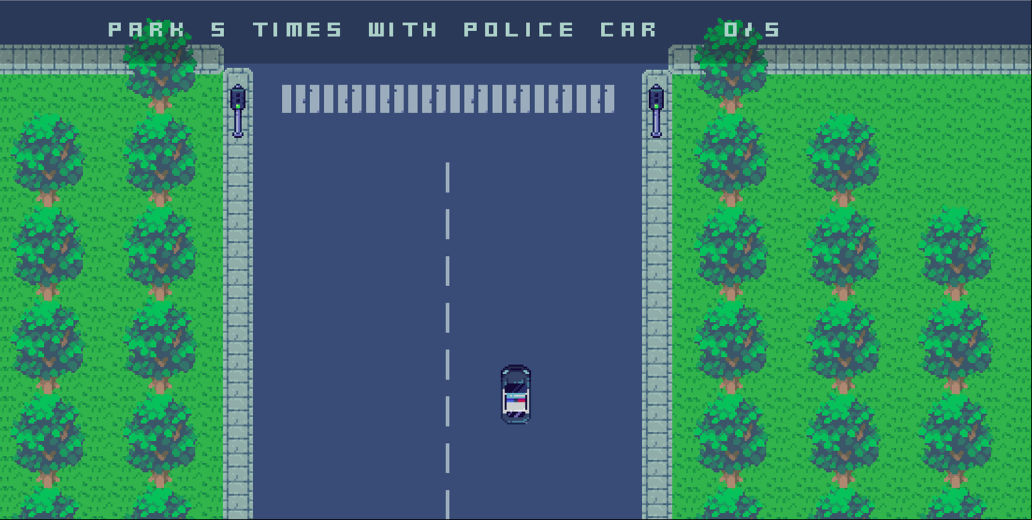Drift Parking Game Mission Goal Screenshot.