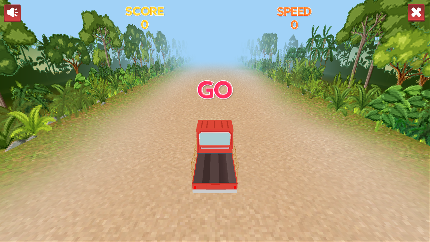 Drive Safe and Fast Game Start Screenshot.