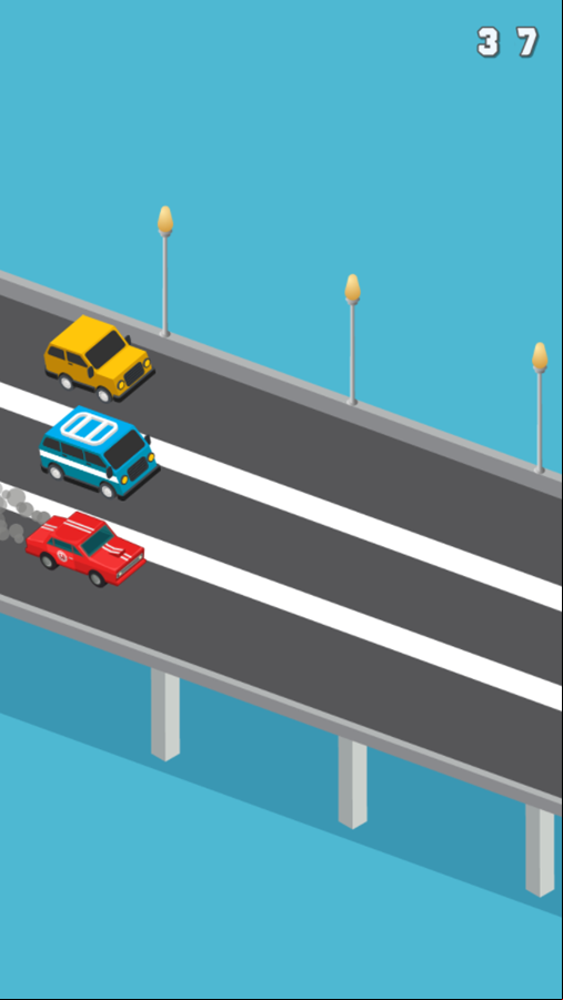 Driver Highway Game Play Screenshot.