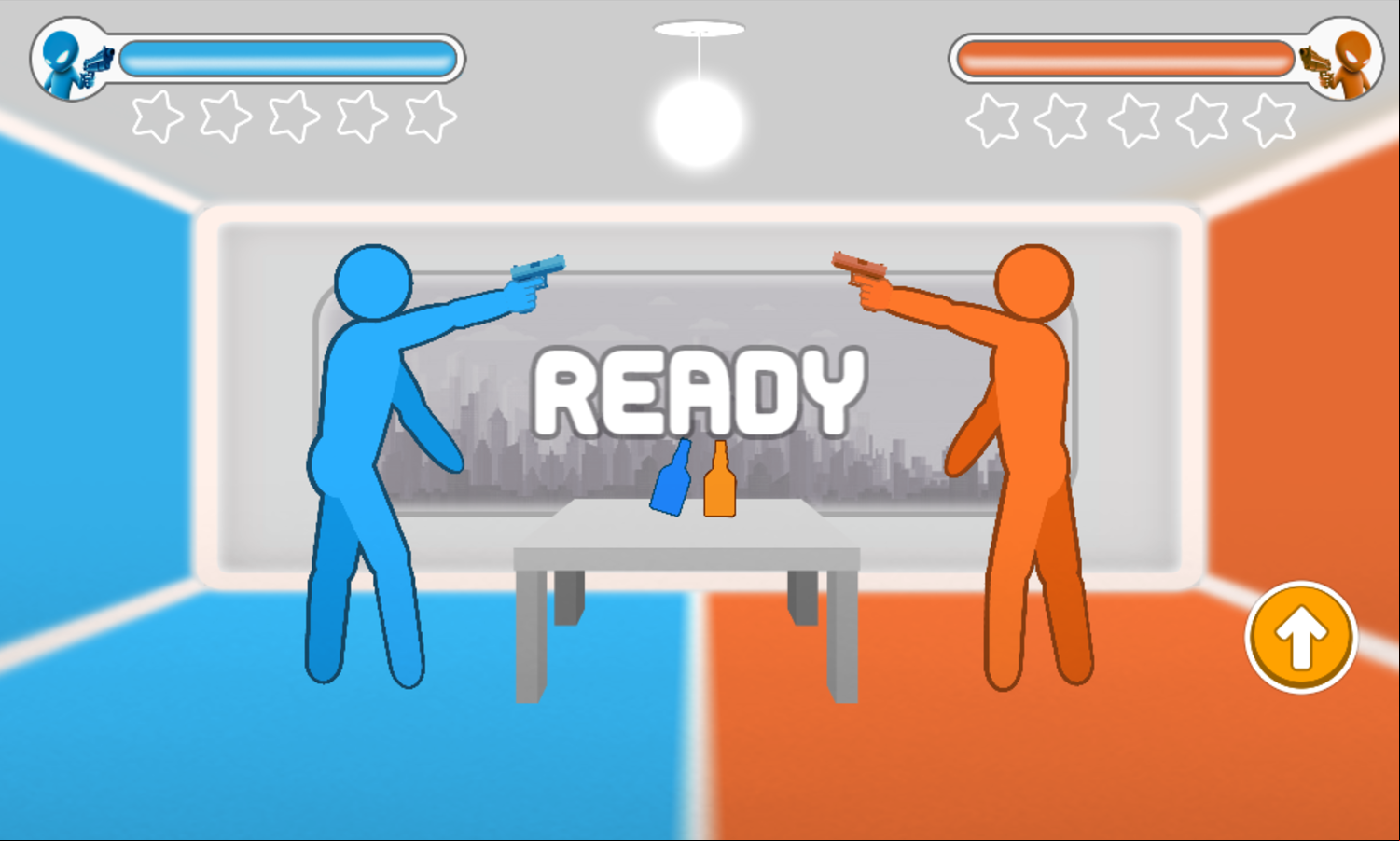 Drunken Duel Game Ready Screen Screenshot.