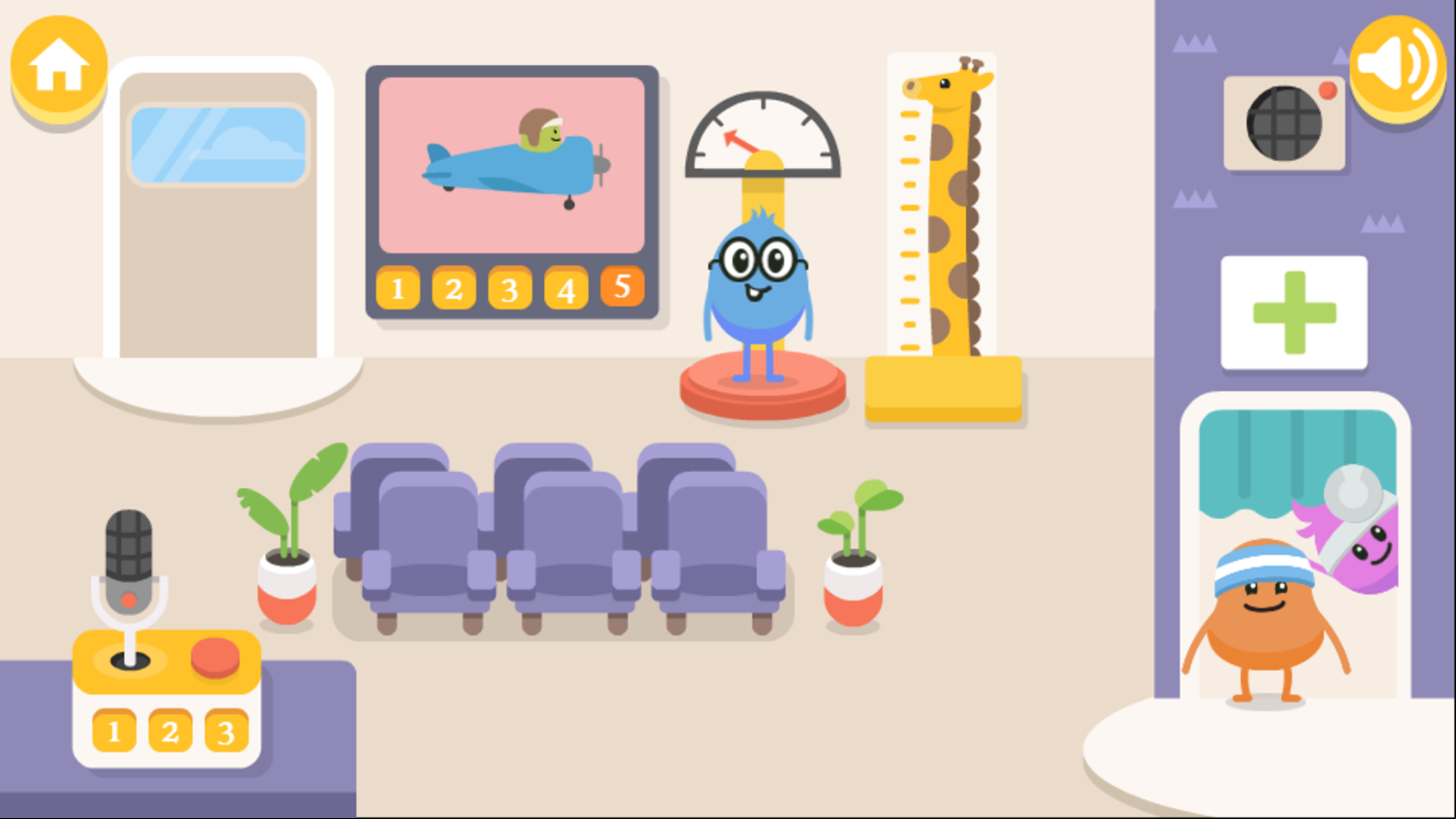 Dumb Ways Jr Zany's Hospital Game Play Screenshot.