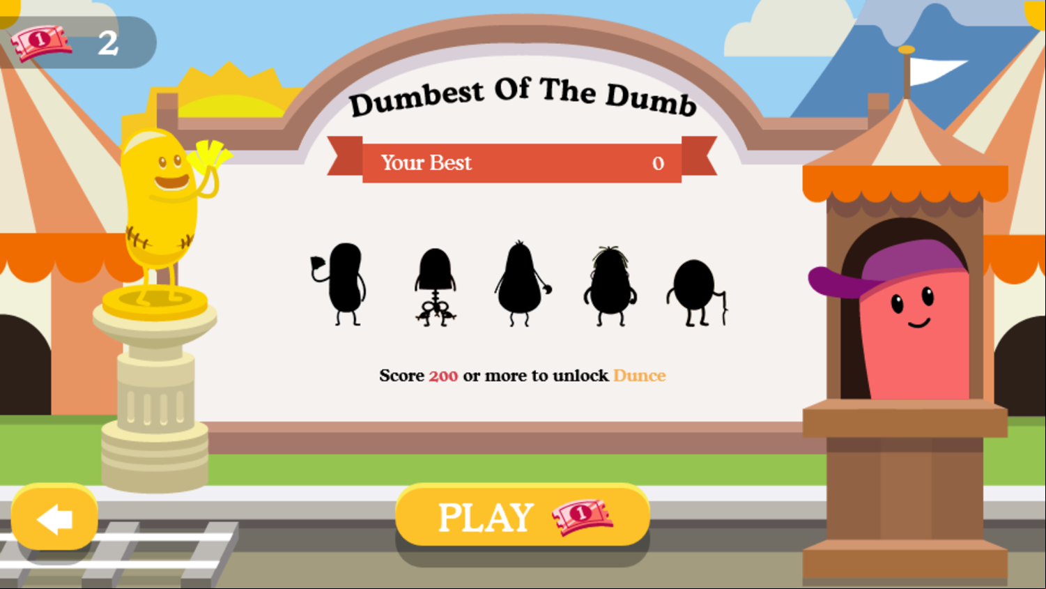 Dumb Ways to Die 2 The Games Game Dumbest of the Dumb Screenshot.