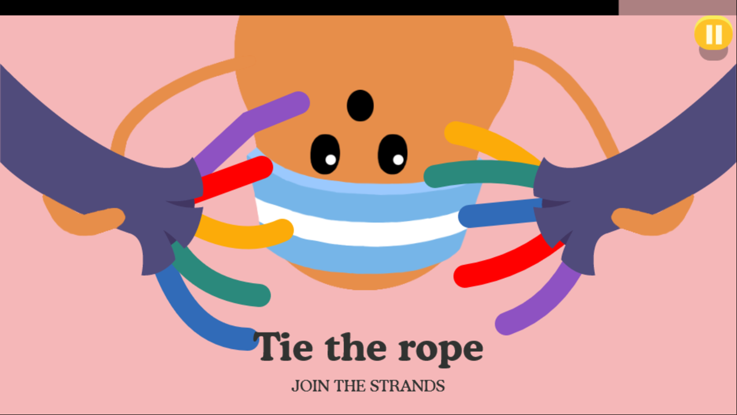 Dumb Ways to Die 2 The Games Game Tie The Rope Screenshot.