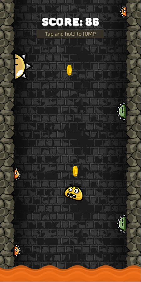 Dungeon Escape Game Play Screenshot.