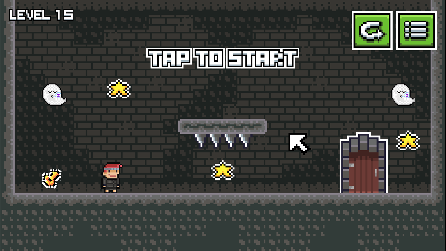 Dungeon Quest Game Screenshot.