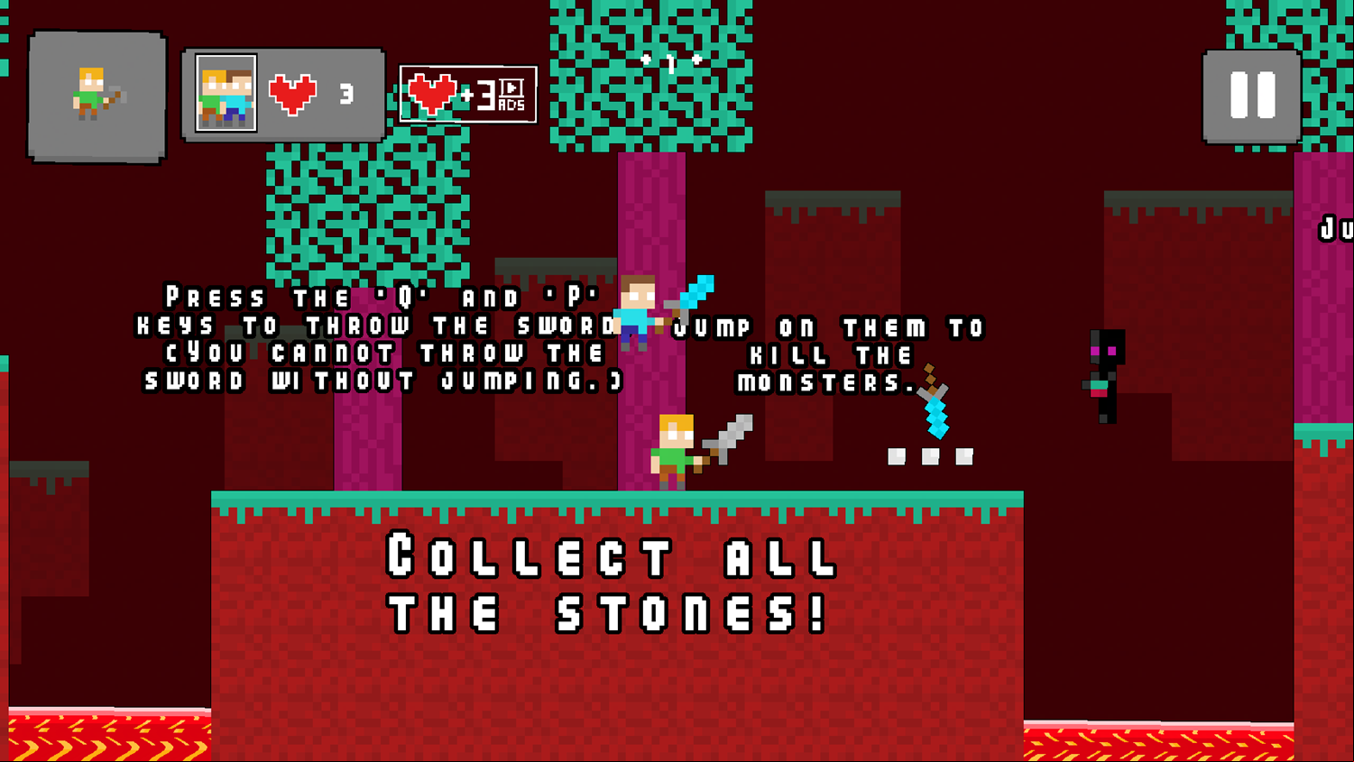 Duo Nether Game How To Attack Screenshot.