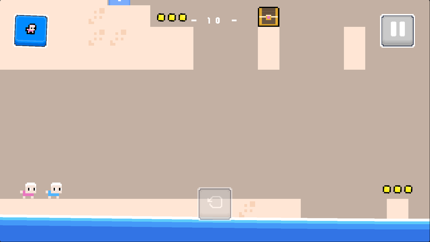 Duoland Game Final Level Screenshot.
