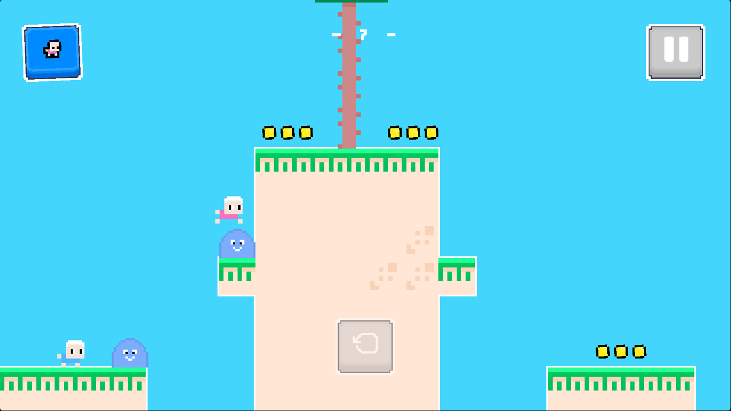 Duoland Game Level Progress Screenshot.