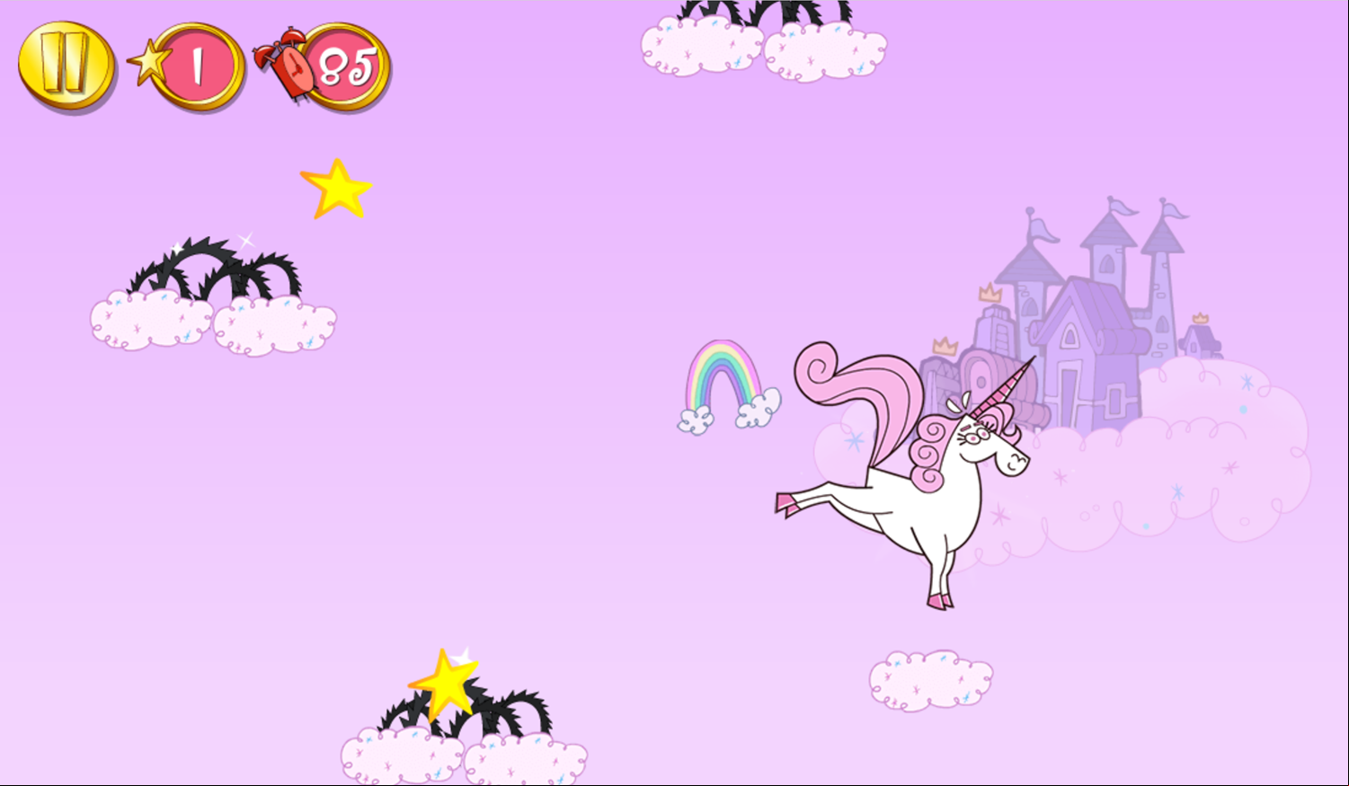 The Fairly OddParents Birthday Battle Game Bonus Round Screenshot.