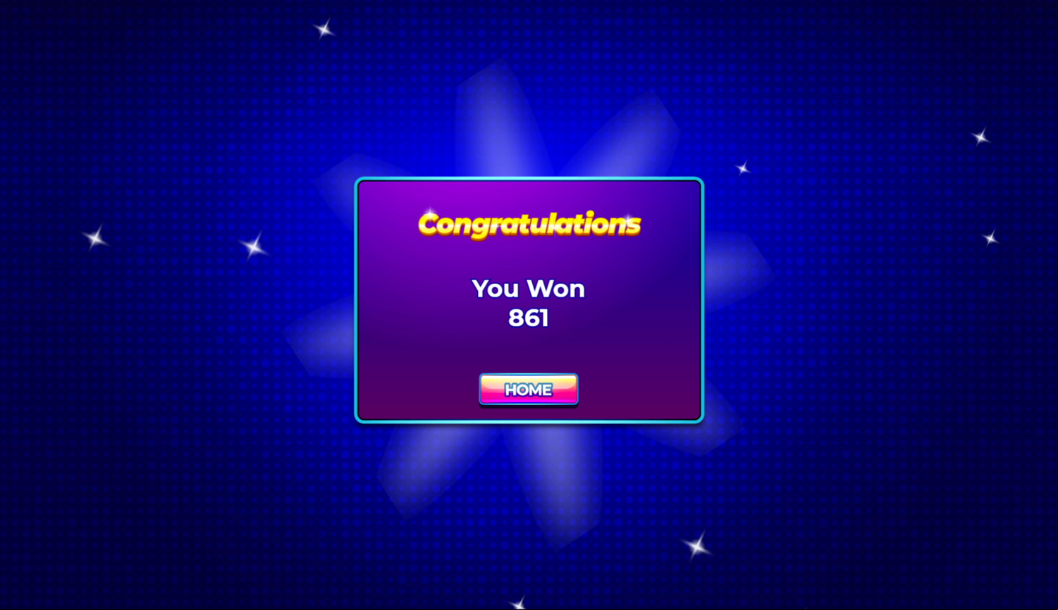 Family Clash Game Score Screenshot.