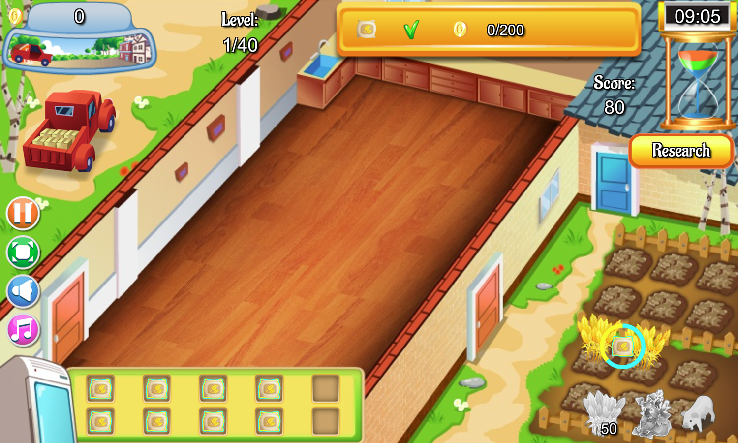 Farm Town Game Screenshot.