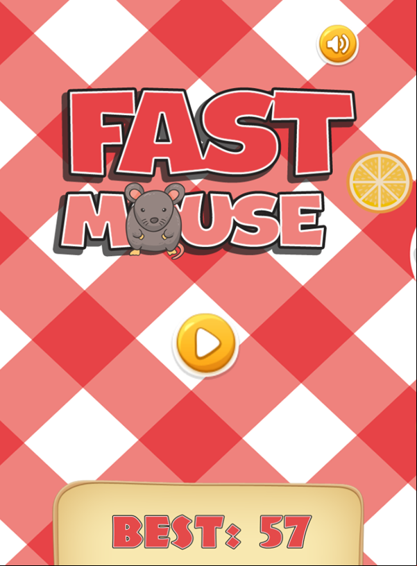 Fast Mouse Game Score Screenshot.