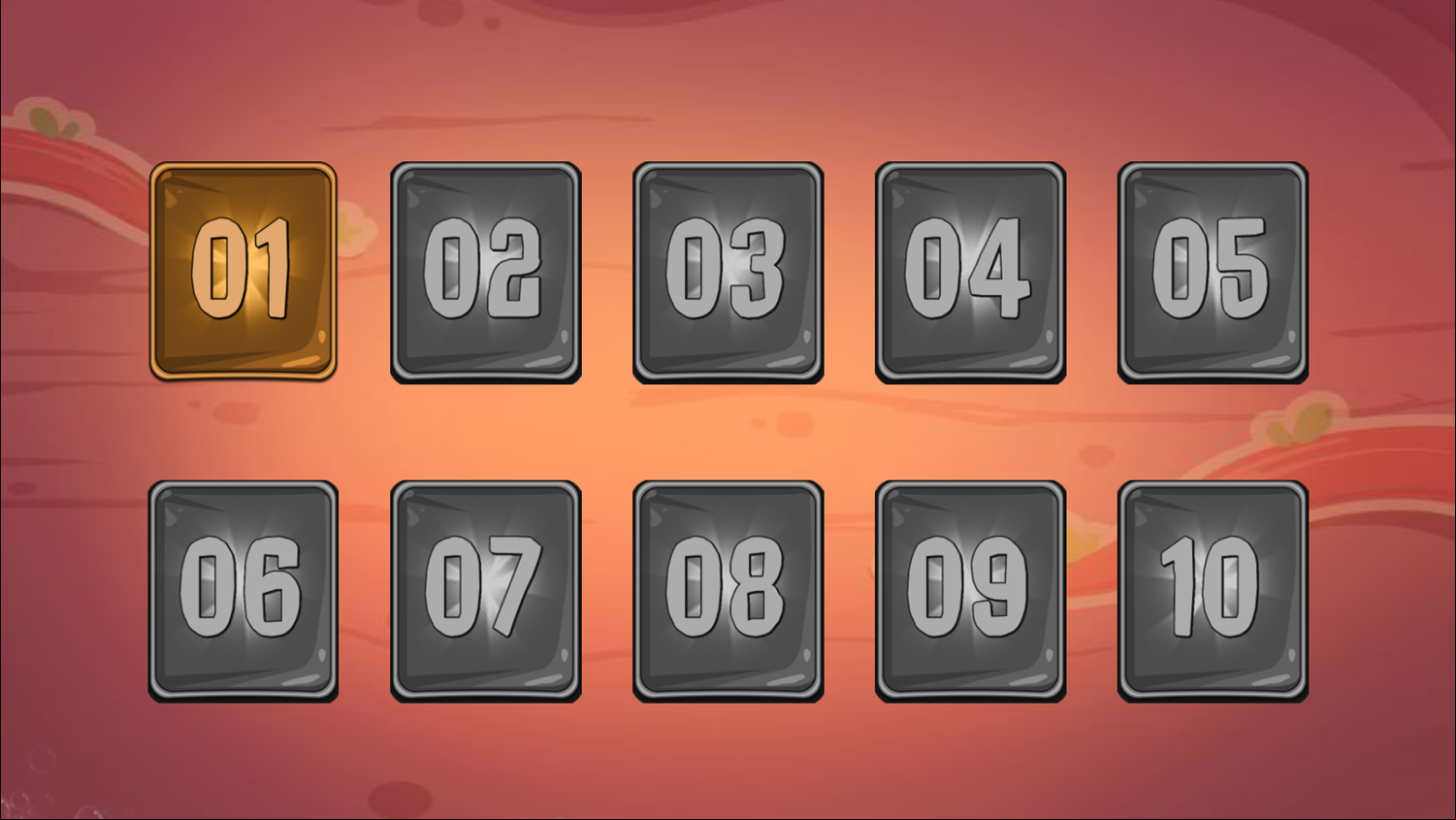 Fasty Bubble Game Levels Screenshot.