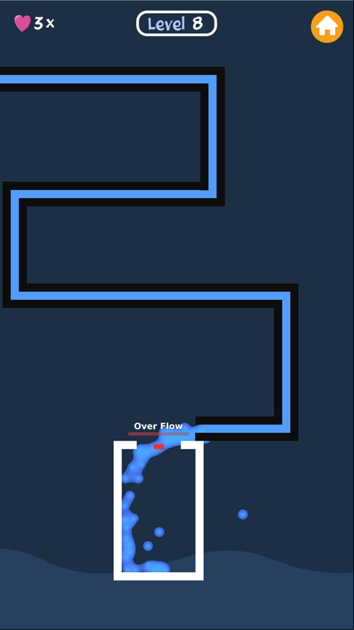 Fill the Water Gameplay Screenshot.