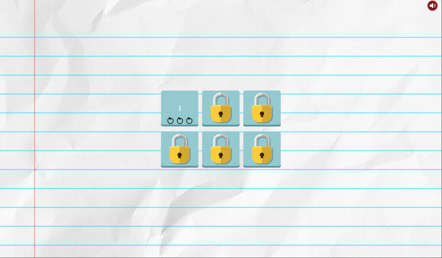 Find the Thing Back to School Search Game Level Select Screenshot.
