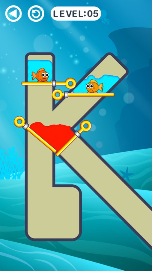 Fish Love Game Next Level Screenshot.