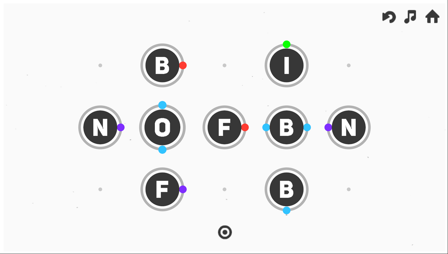 Fission Game Level Play Screenshot.