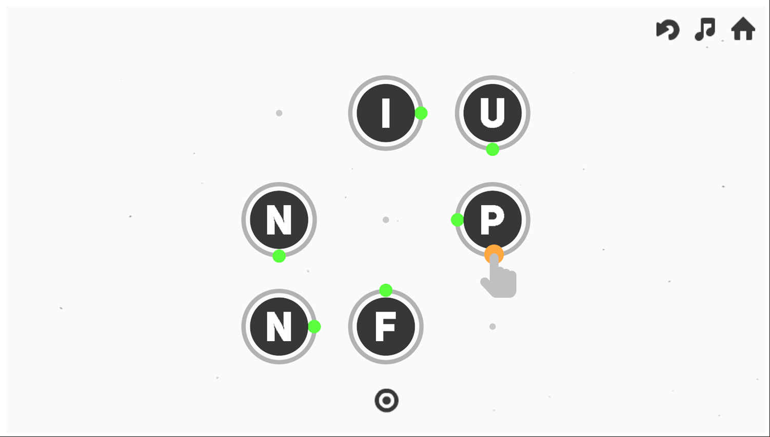 Fission Game Level Start Screenshot.