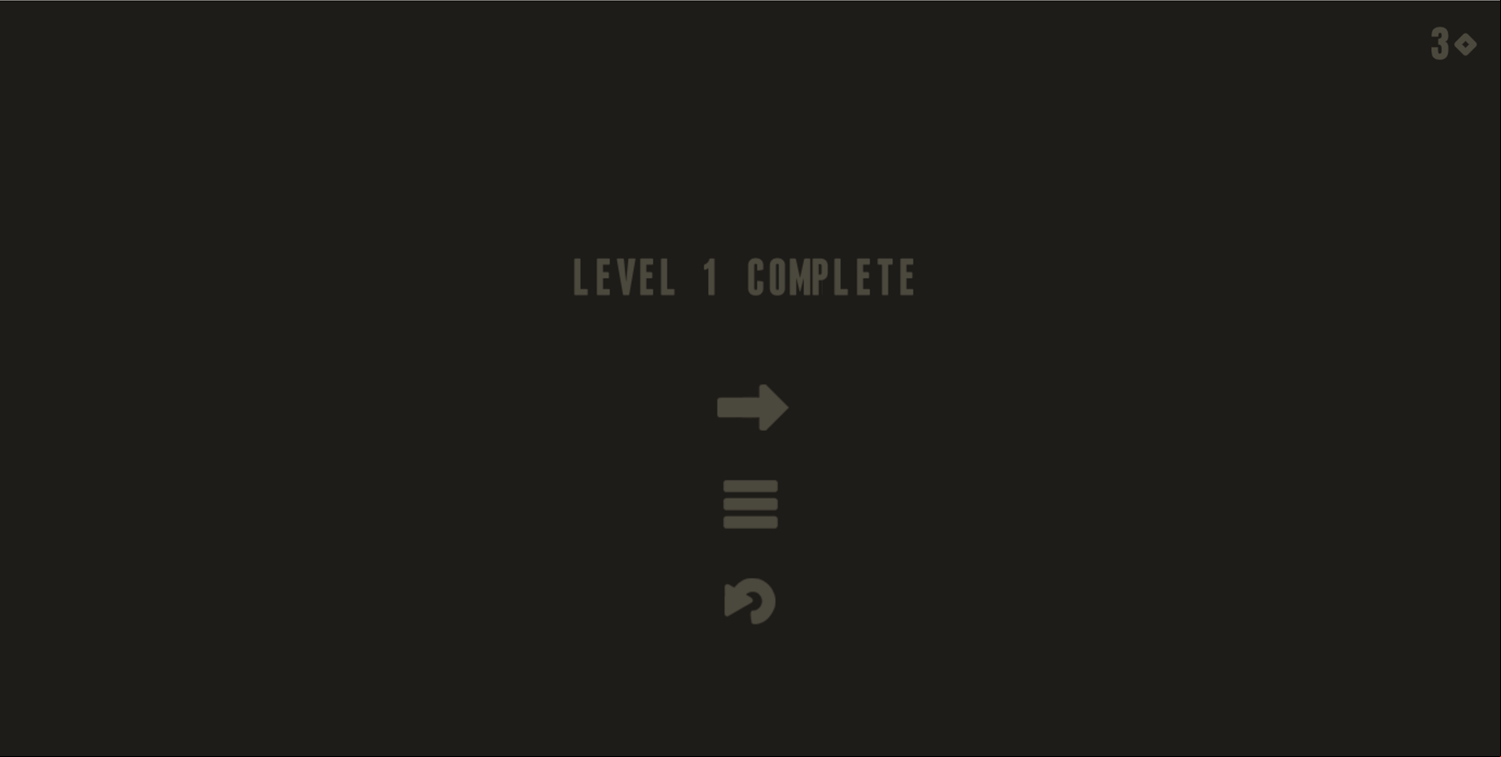 Flip Zuru Game Level Complete Screenshot.