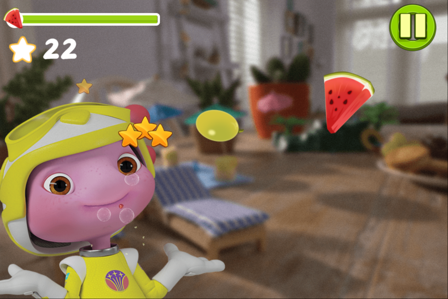 Floogals Feed the Floogals Game Play Screenshot.