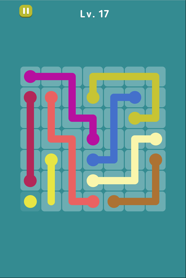 Flow Lines Gameplay Screenshot.