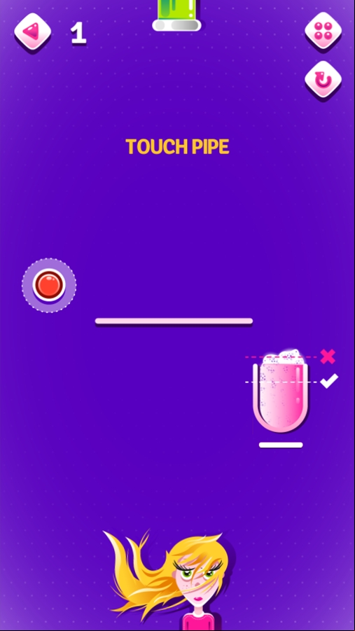 Foam Party Game Level Complete Screenshot.