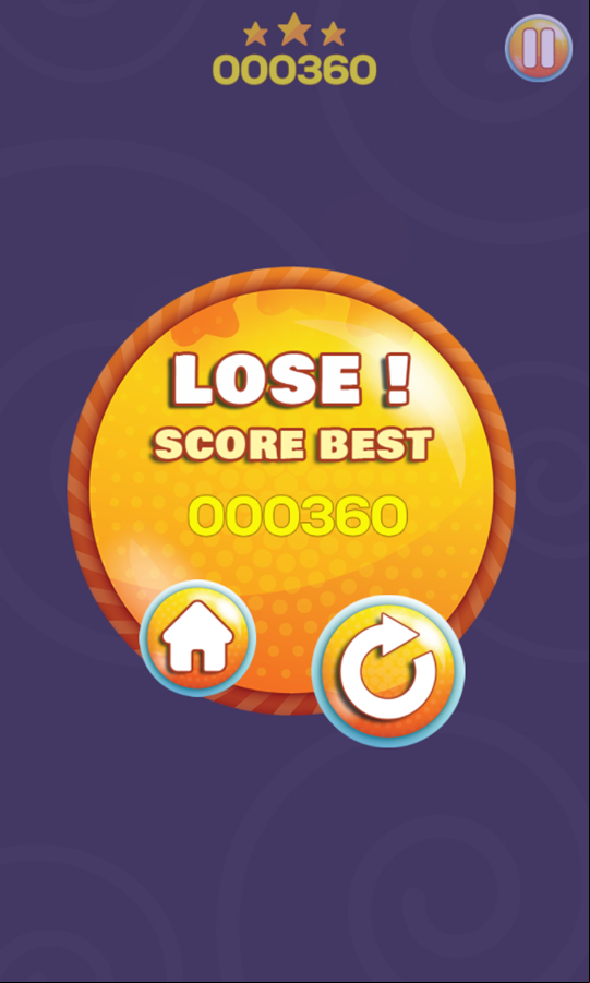 Fruit And Knife Game Score Screenshot.