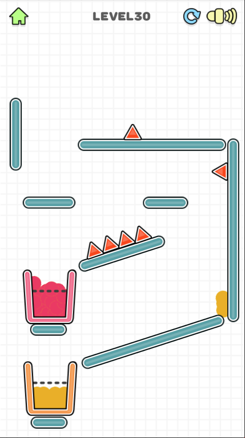 Fruit Juicer Game Stuck Juice Screenshot.
