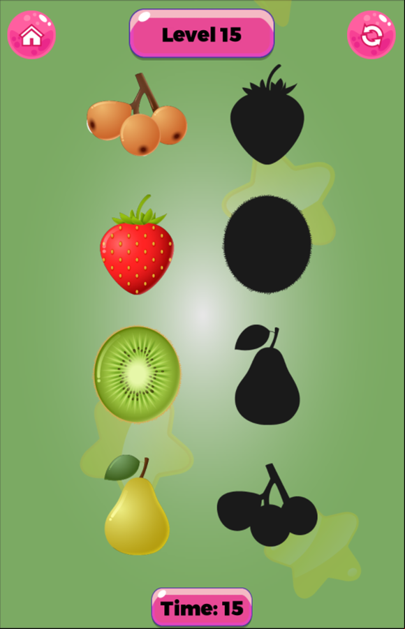 Fruits Matcher Game Next Level Screenshot.
